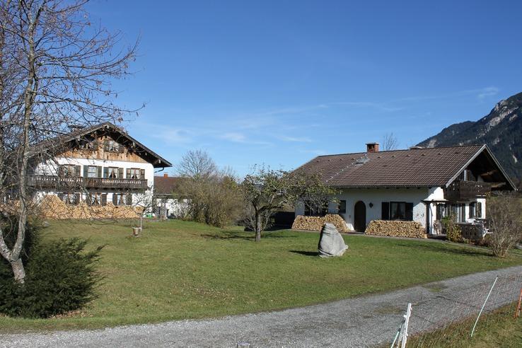 Zum Bergbauer Lejlighed Mittenwald Eksteriør billede